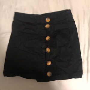 A free people black skirt